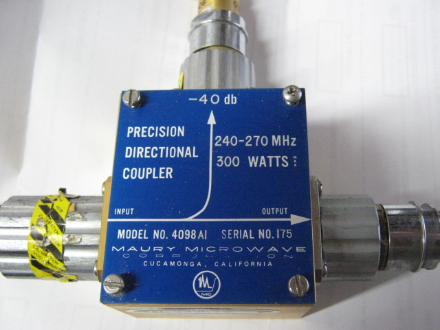 MaCom DCG-10-4 Directional Coupler 30-1000 MHz Anzac 