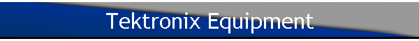 Tektronix Equipment