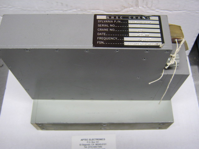 Antique electronic parts and equipment